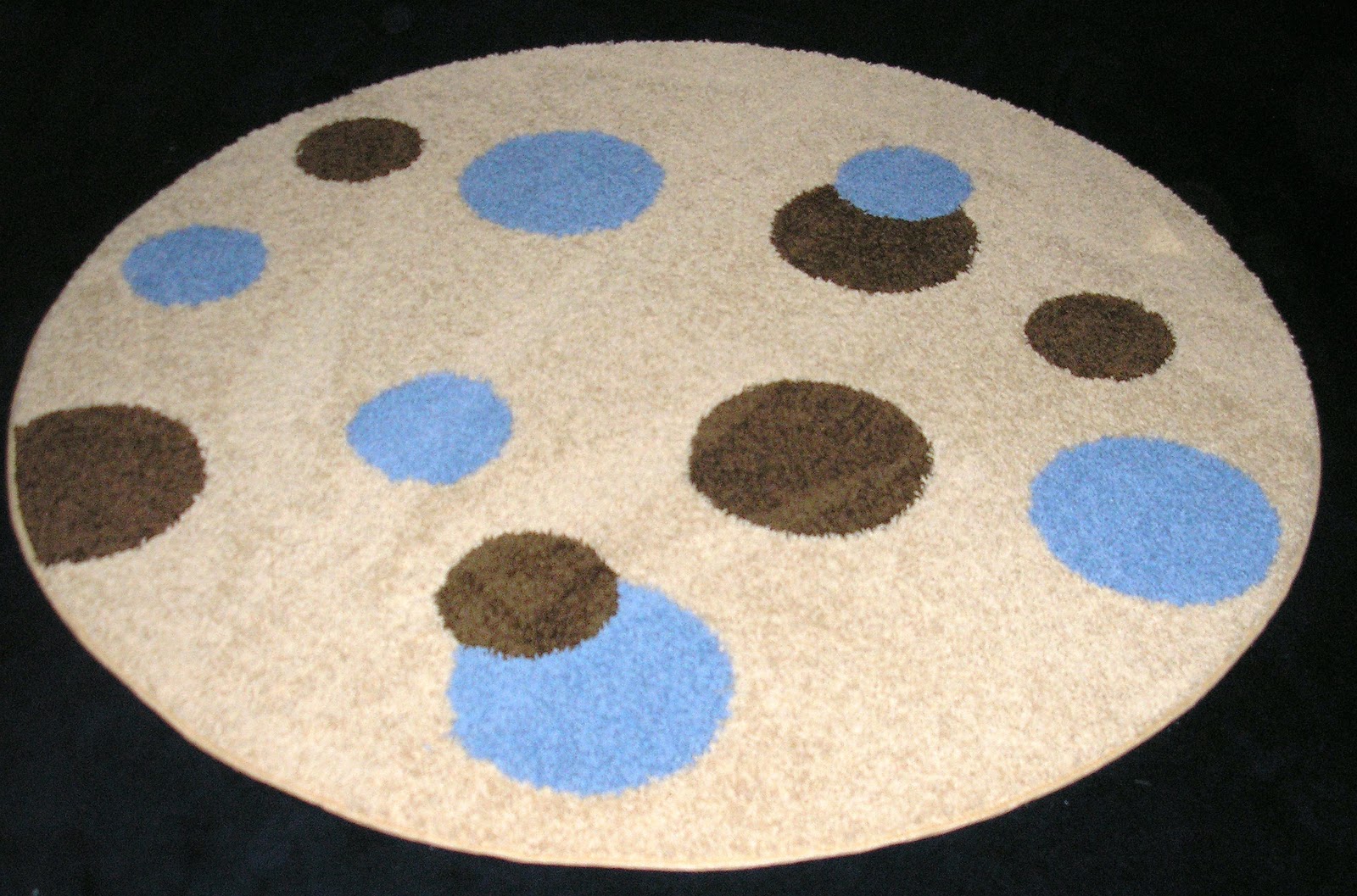 Custom Pink and Brown Rug