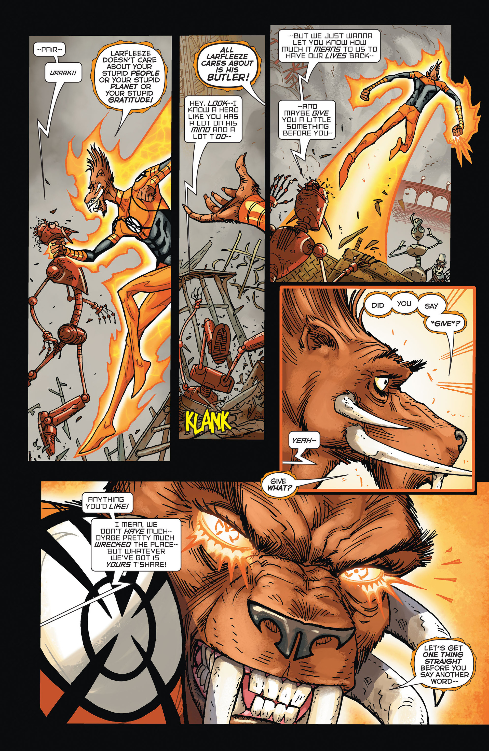 Read online Larfleeze comic -  Issue #7 - 18