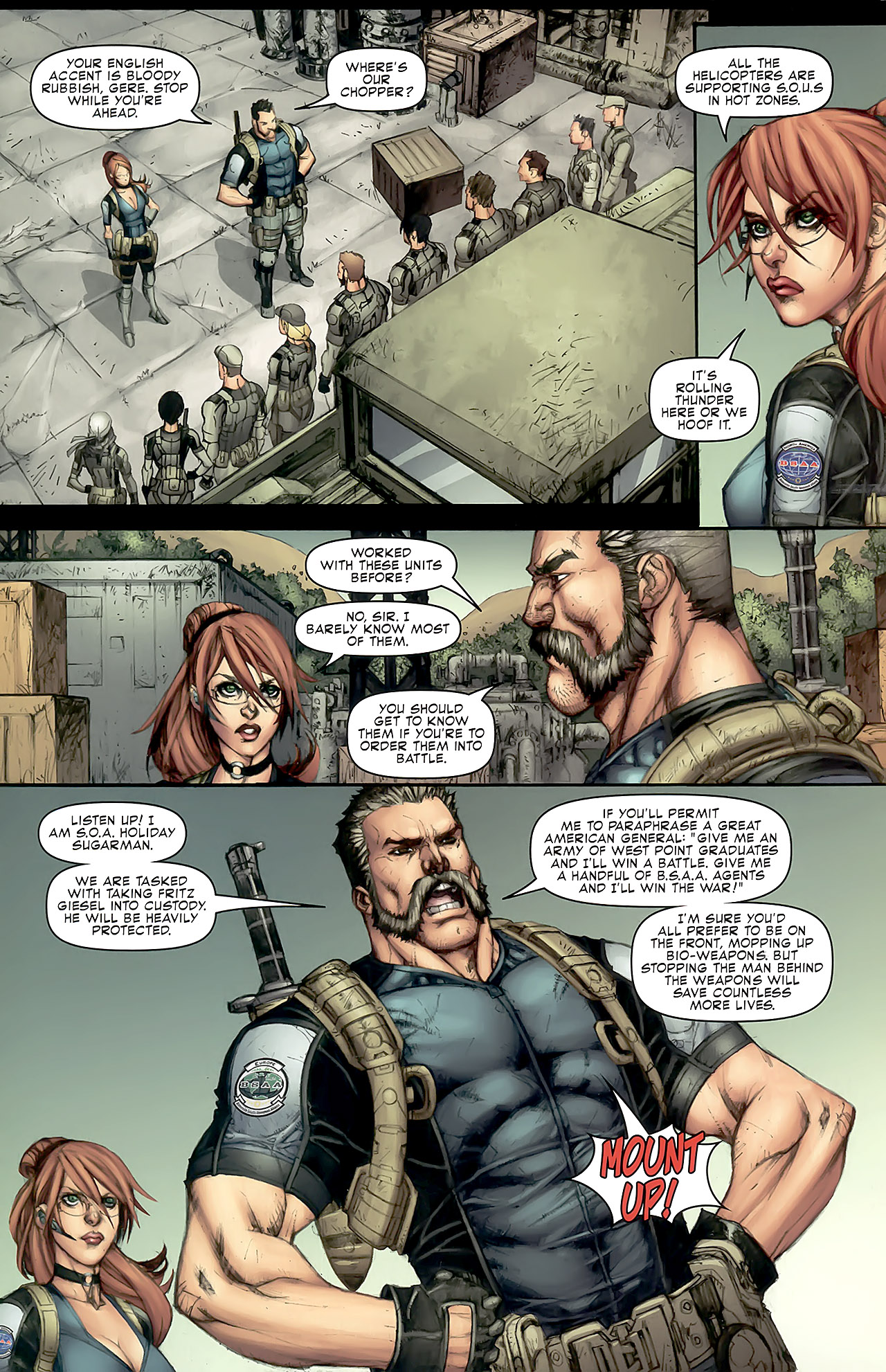 Read online Resident Evil (2009) comic -  Issue #3 - 15