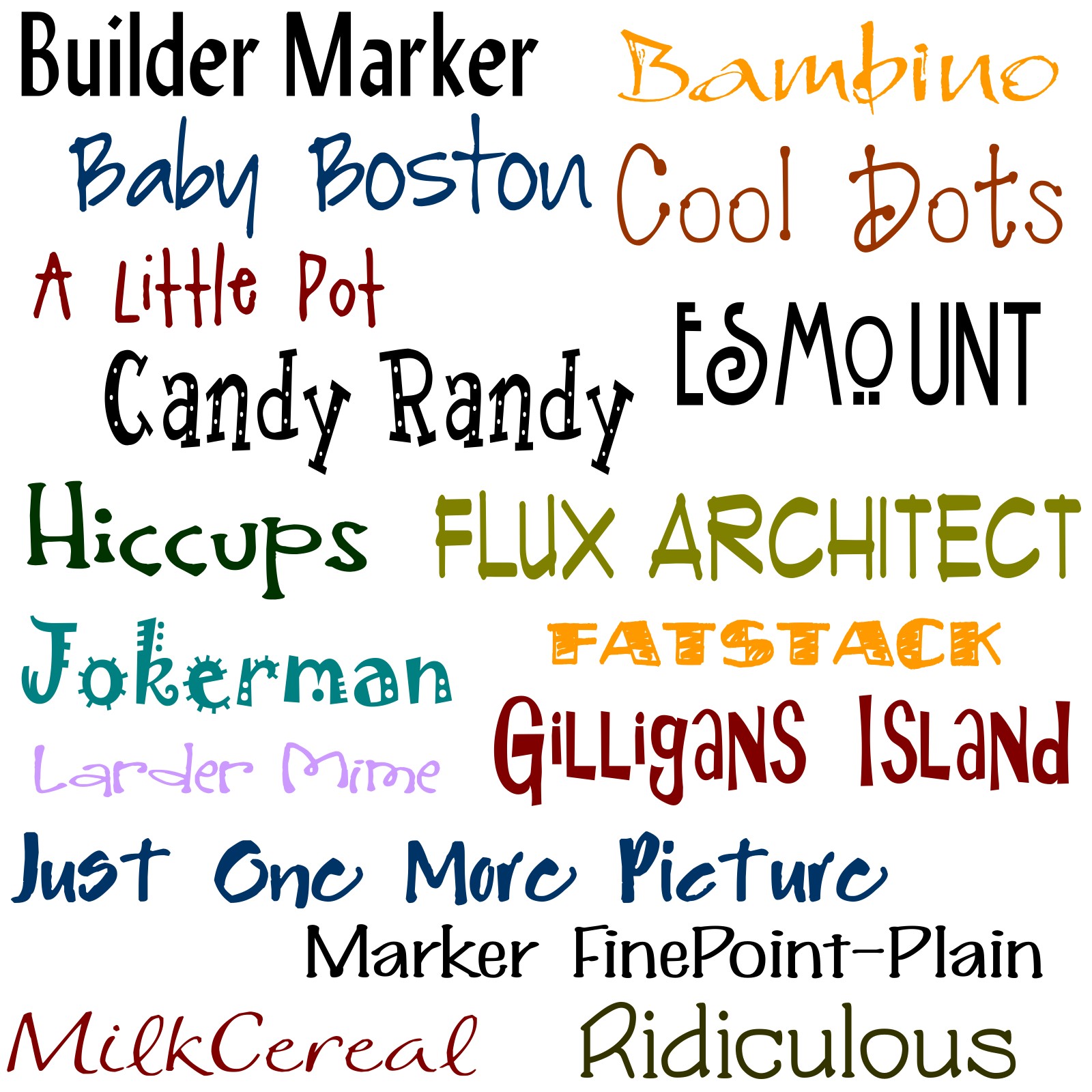 Fonts Video Search Engine At