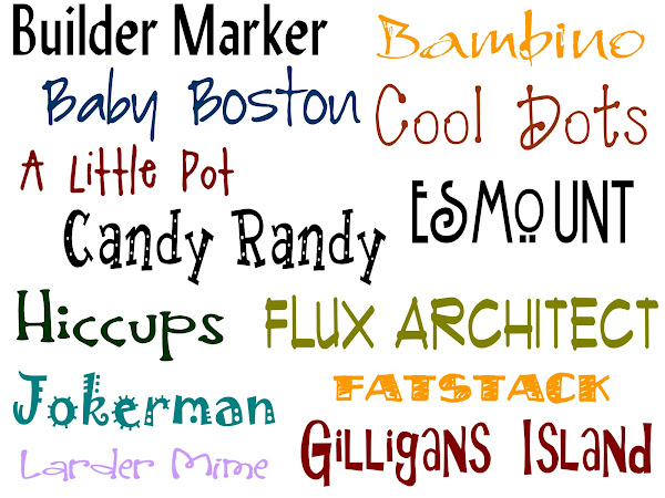 My name is Colette... and I'm addicted to fonts.