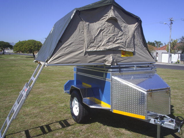 single dirt bike trailer