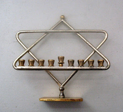 Star of David Chanukiyah-3