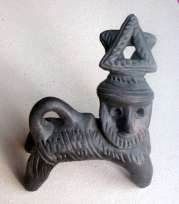 Jewish star Ethiopian Figurine
