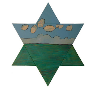 Star of David in The Israeli Art Genesis-6