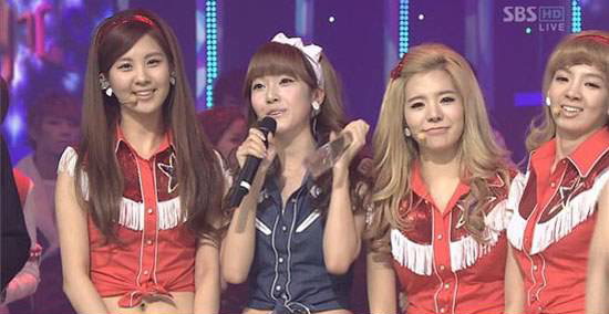 My Girl S Generation Lovers Mggl Snsd Win Inkigayo Mutizen Awards
