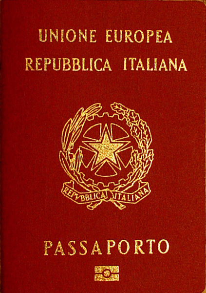 pasaporte italiano