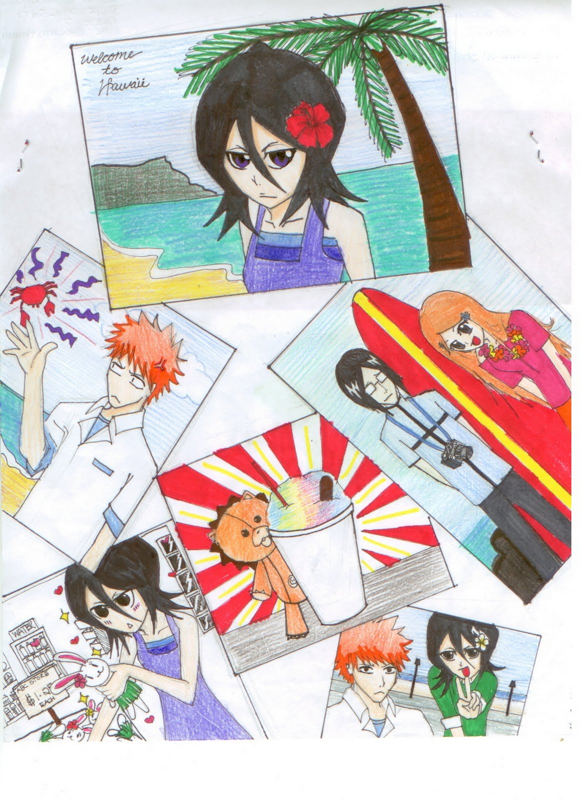 Liliha Teens Anime Art ContestThe Winners!!!