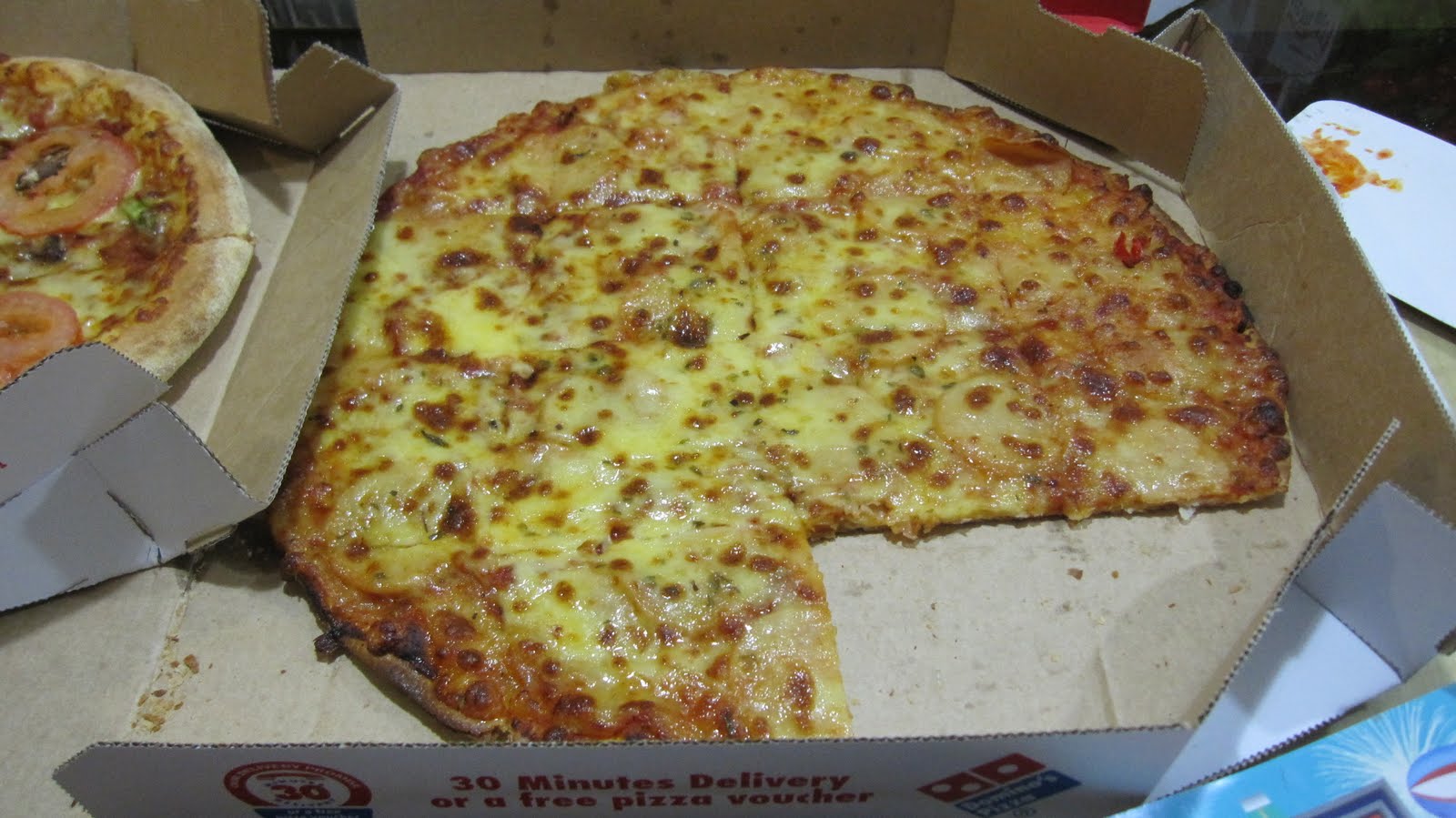 Yan's Family, Frens, Travel, And Food Journal Dinner with Dominos