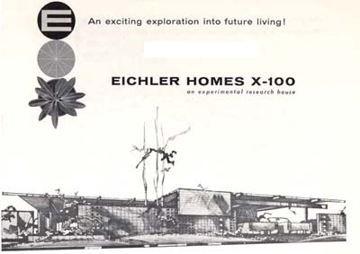 Vintage Eichler brochure