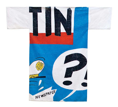 Jean-Charles de Castelbajac, Tintin paper 