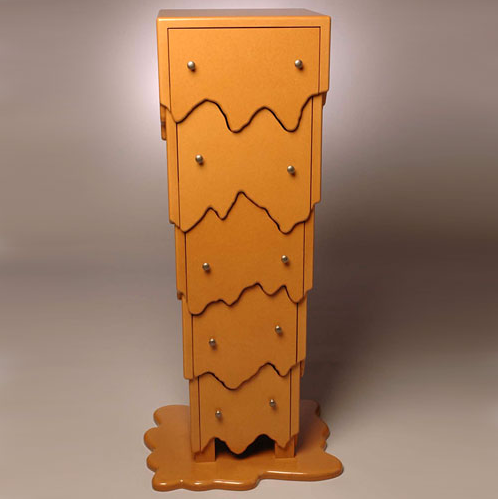 melting cabinet judson beaumont cartoon furniture