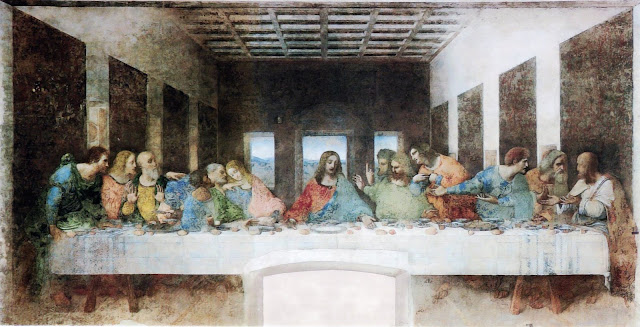 Da Vinci's The Last Supper (after cleaning)