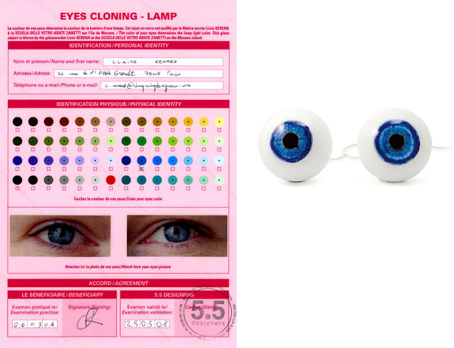 eyeball cloning lamp