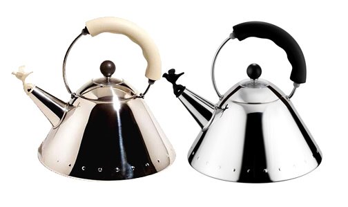 special edition Alessi Bird Whistle Tea Kettles