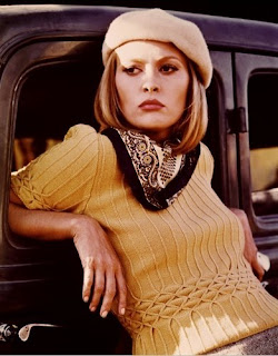 Faye Dunaway as Bonnie Parker in "Bonnie and Clyde"