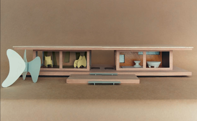 Modernist Doll Houses by Gidon Bing