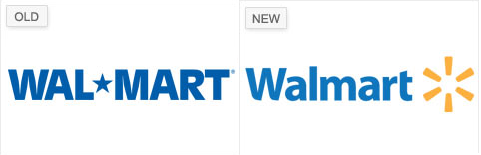 walmart logo redesign