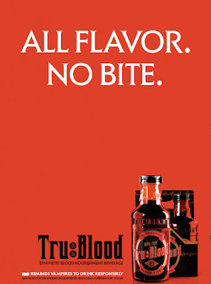 Ads for HBO's Tru Blood Carbonated Beverage