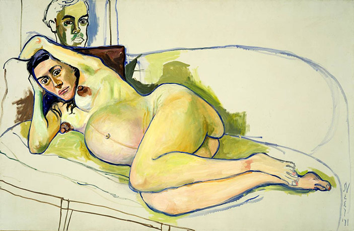 Alice Neel, Pregnant Woman, 1971