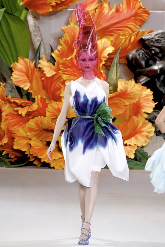 Dior Flower dresses couture collection