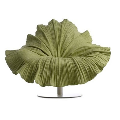 bloom chair in moss green