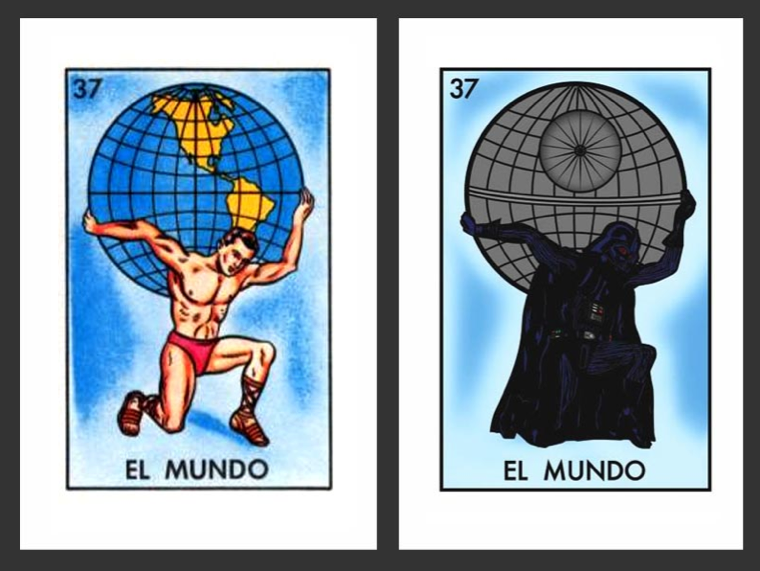 Star wars loteria cards Star wars loteria cards