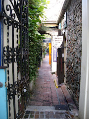 a narrow walkway