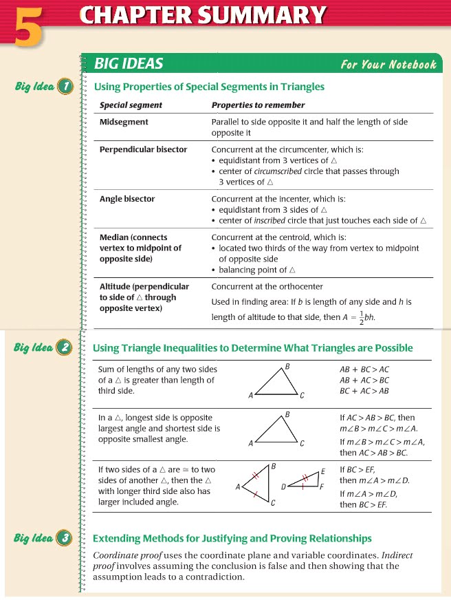Geometry: Midterm Review