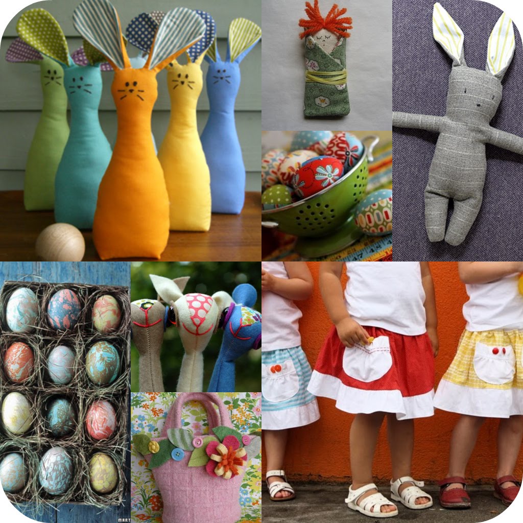 Chez Beeper Bebe: New Crafty Links and Lots o' Easter-y Projects