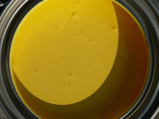 yellow paint