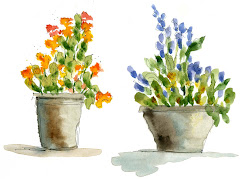 flowers watercolor minute flower easy pots tutorial lever martha paint fun jour du