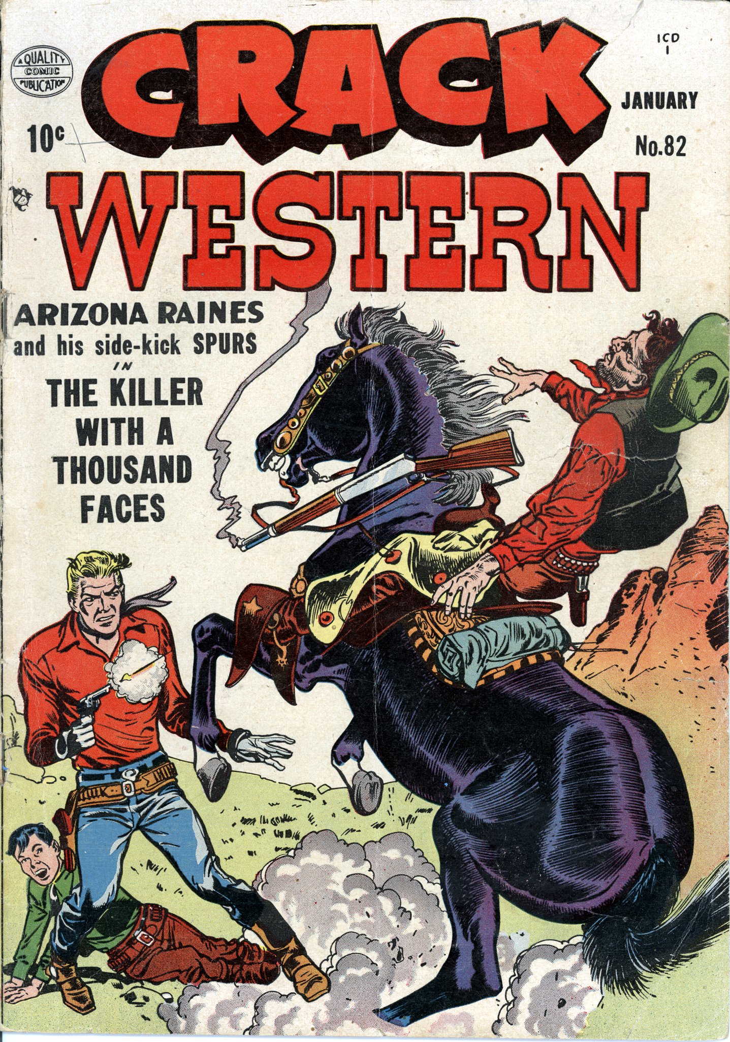 Read online Crack Western comic -  Issue #82 - 1