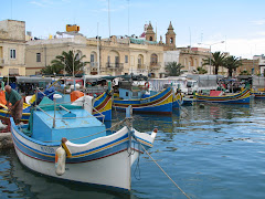 The fishing village of Marsaxlokk, Malta