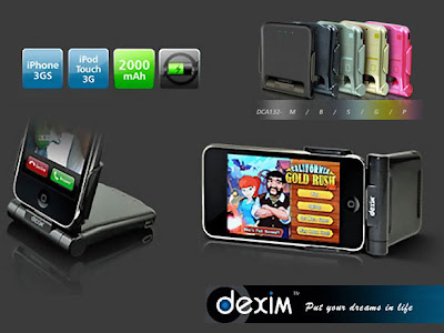 dexim p flip 1 - Dexim P-Flip iPhone : Batterie Mini Dock