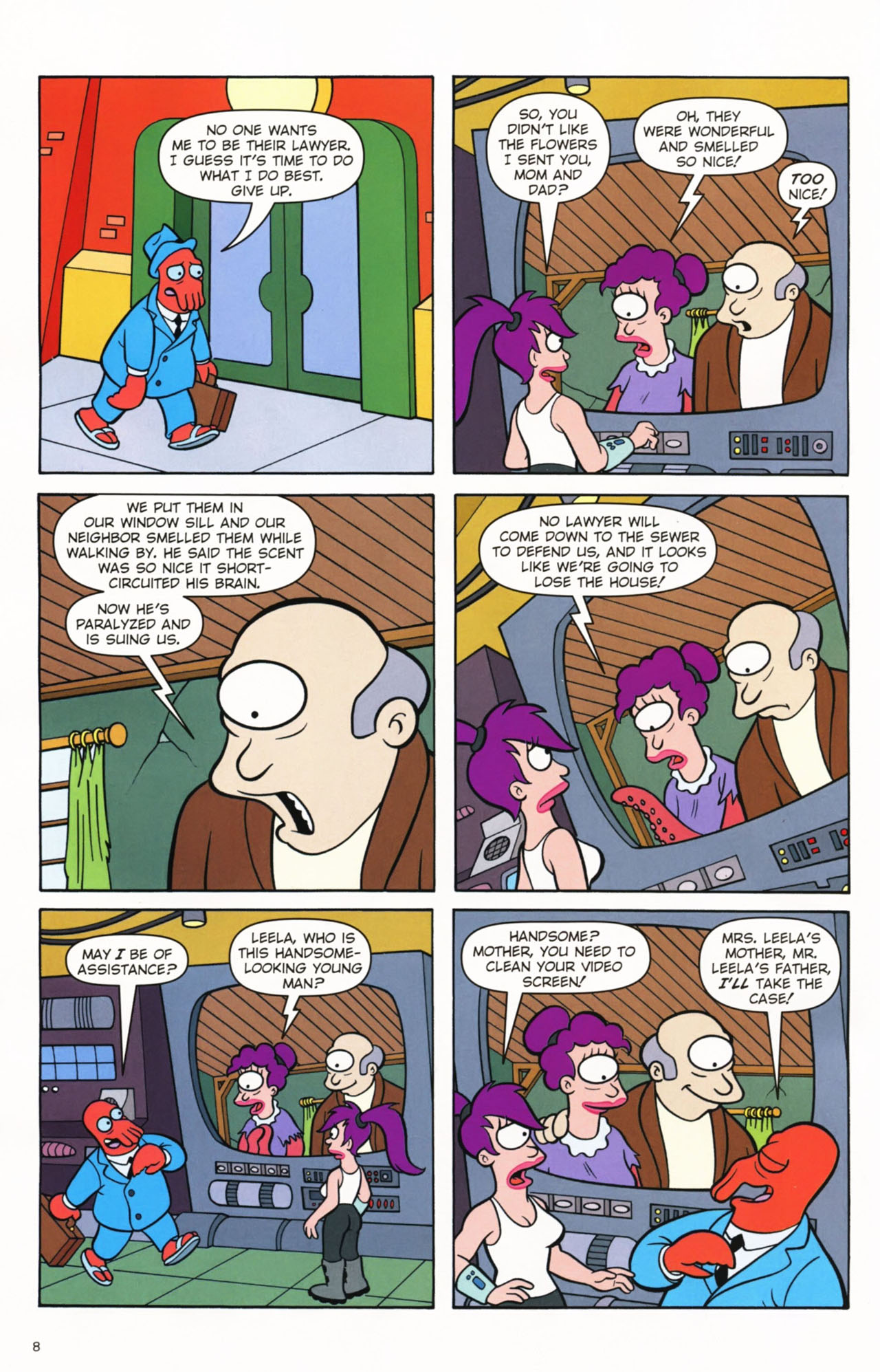 Read online Futurama Comics comic -  Issue #48 - 7