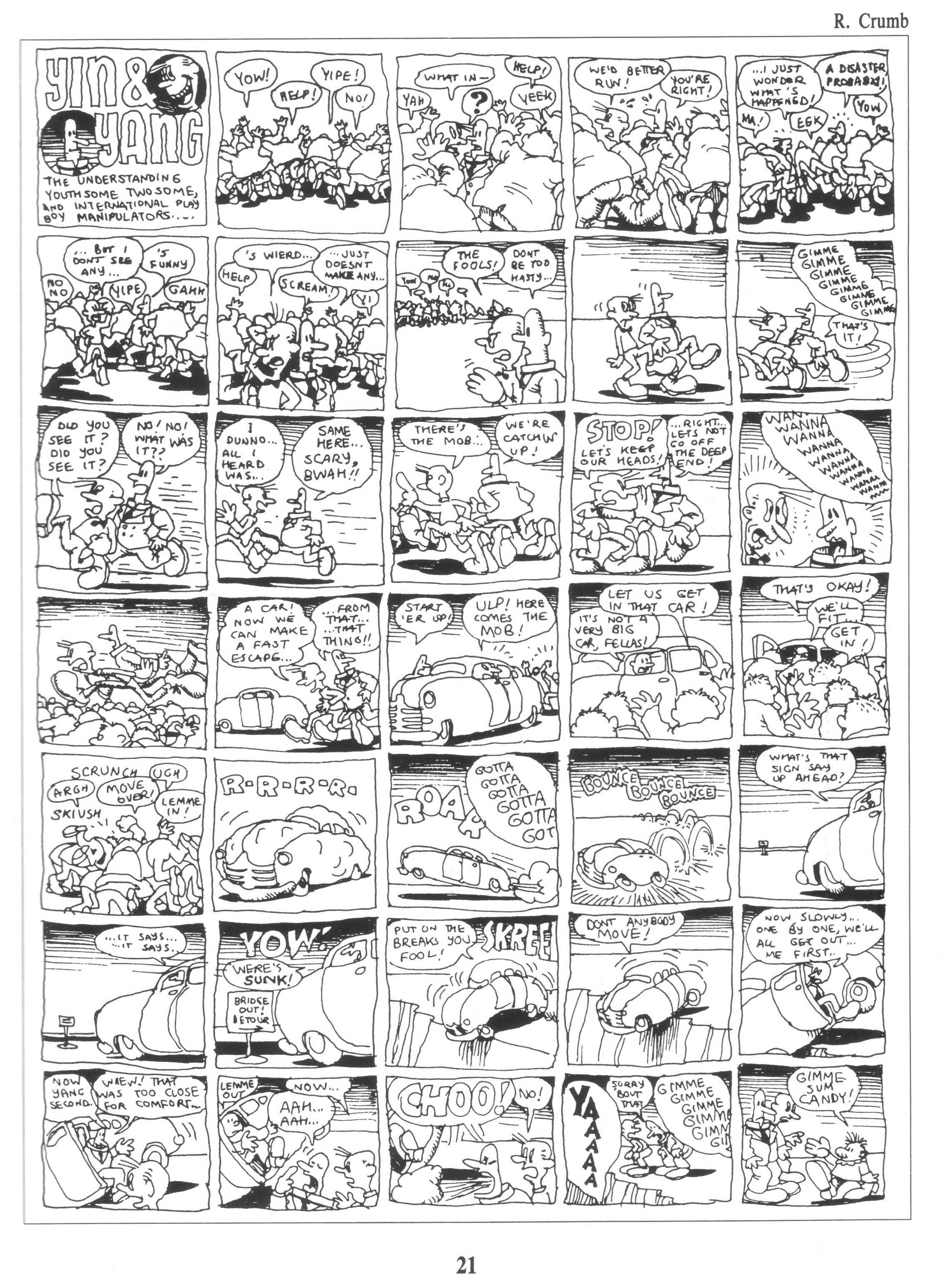 Read online The Complete Crumb Comics comic -  Issue # TPB 4 - 36