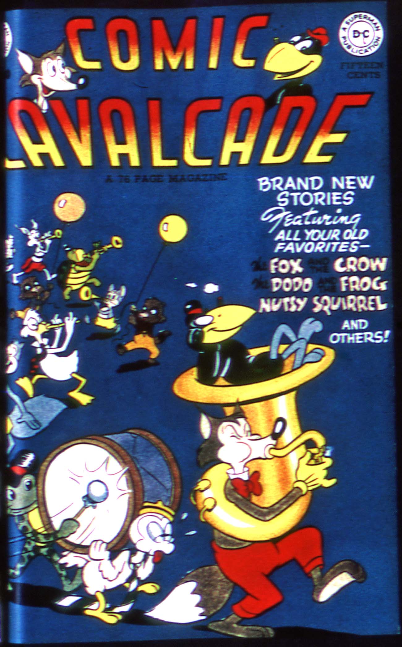 Read online Comic Cavalcade comic -  Issue #30 - 1