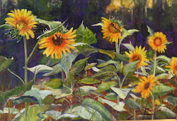sunflowers dot fine painting courson paintings