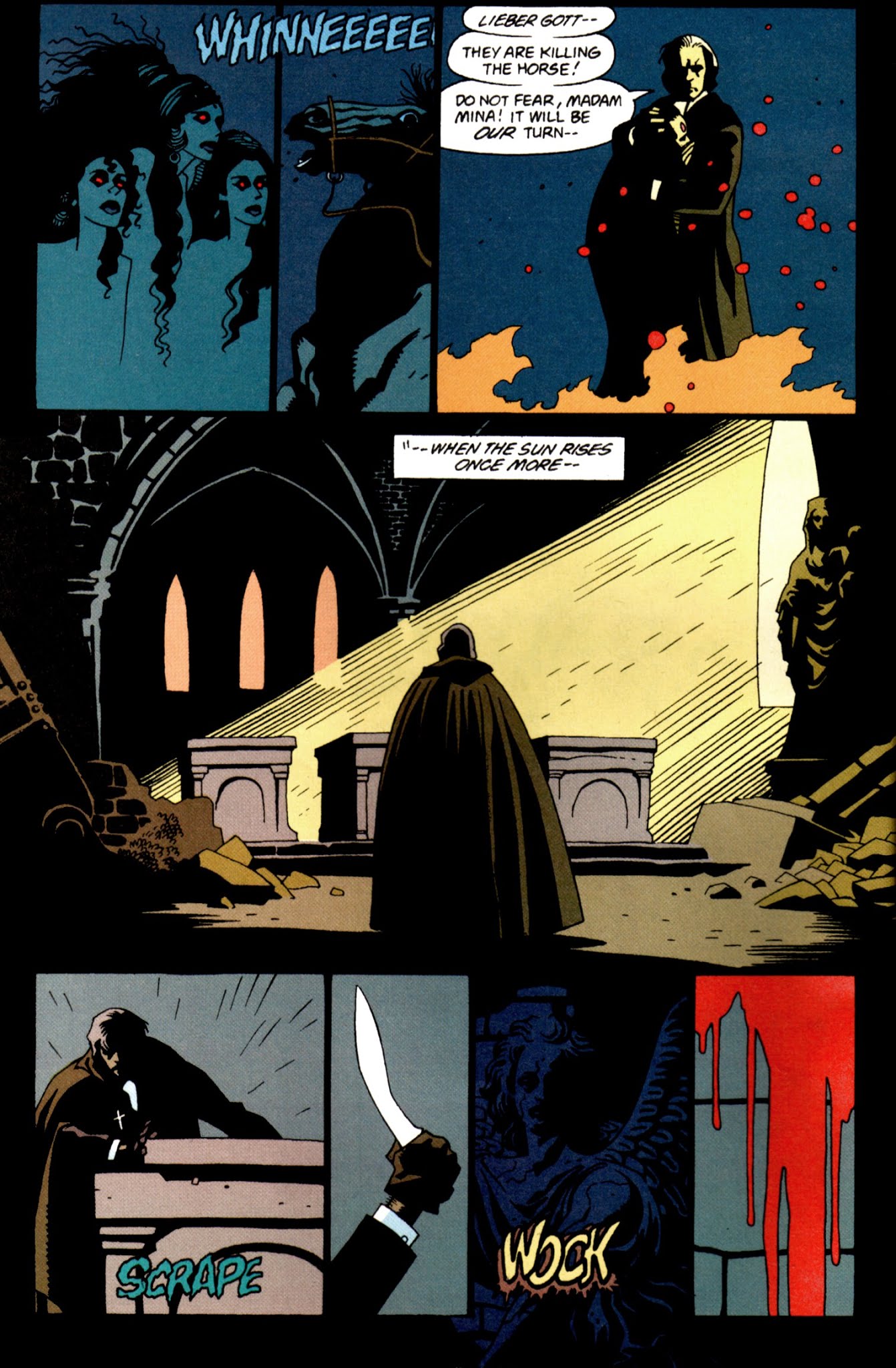 Read online Bram Stoker's Dracula comic -  Issue #4 - 22