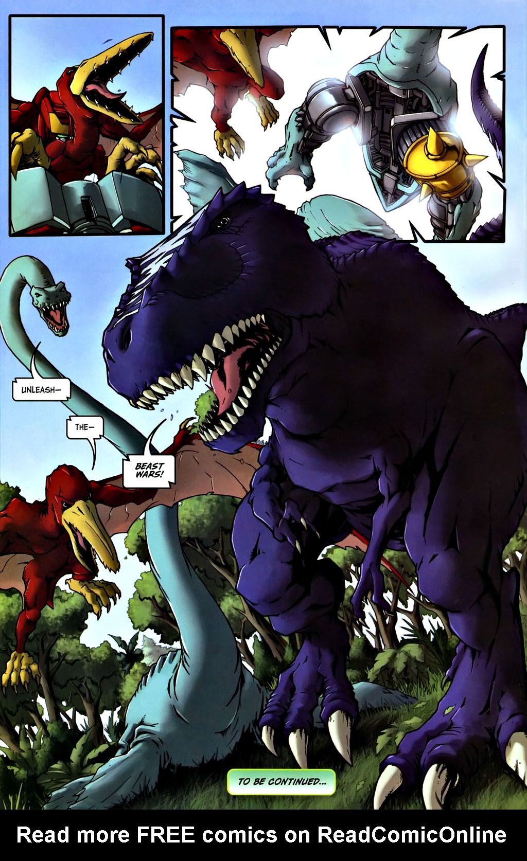 Read online Transformers, Beast Wars The Gathering comic Issue 1