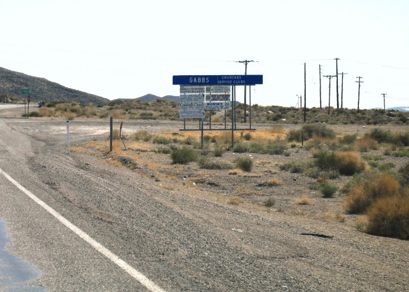 Looking For Detachment Friday from the Road The Road to Gabbs