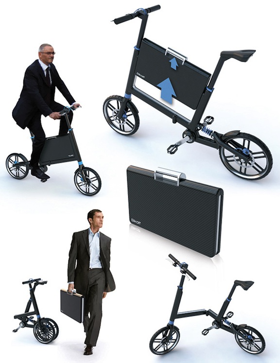 Urban Fresh Folding bike with builtin briefcase