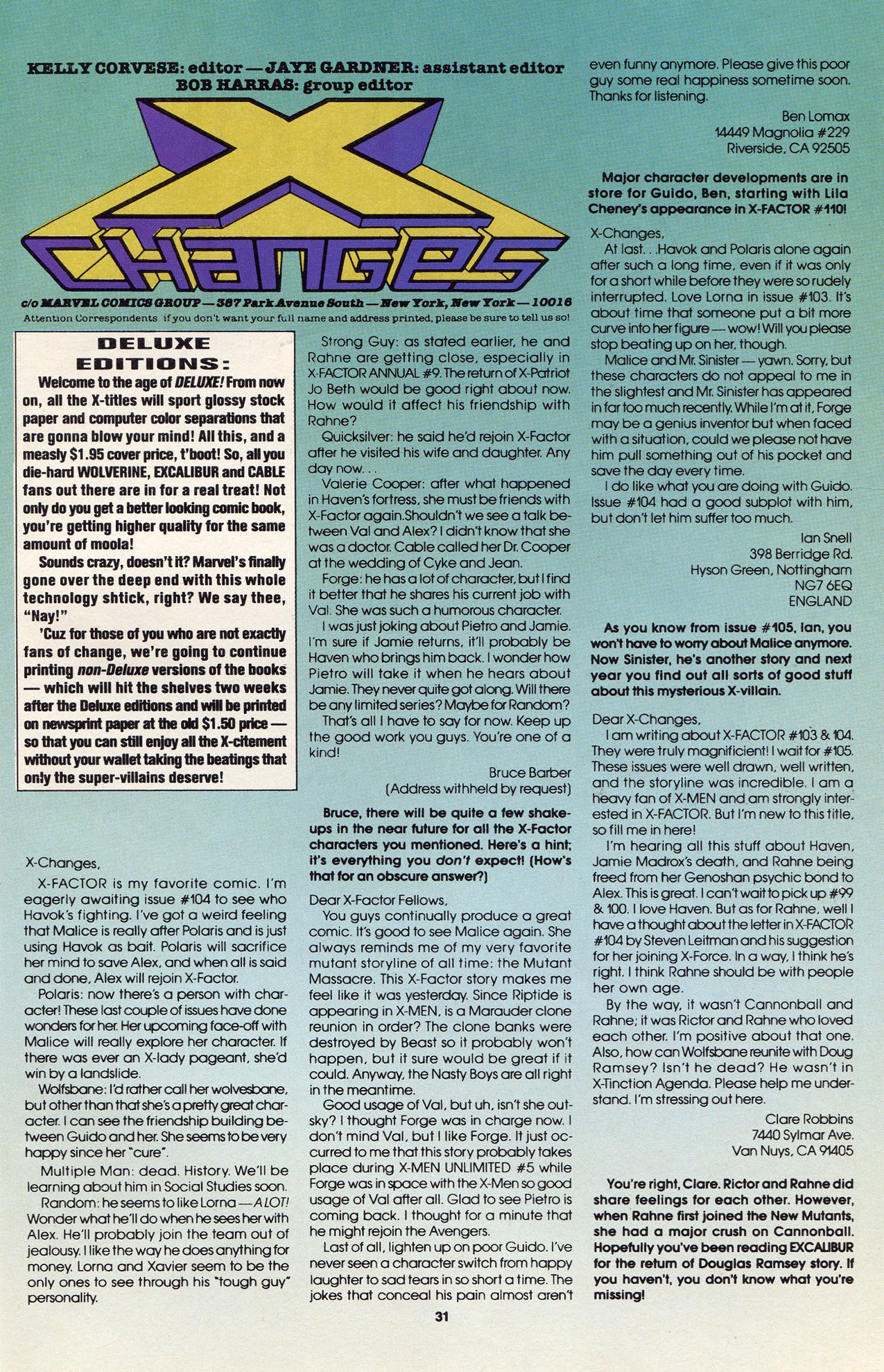 Read online X-Factor (1986) comic -  Issue #108 - 31