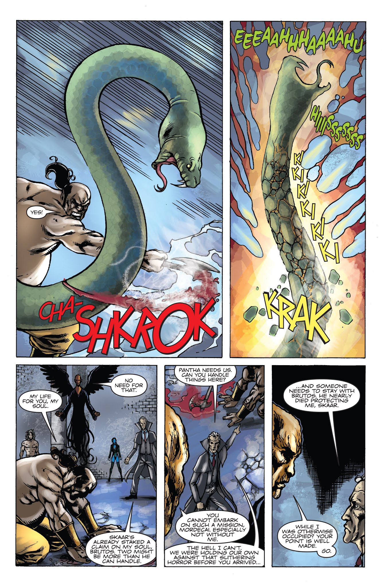 Read online Pantha comic -  Issue #4 - 5