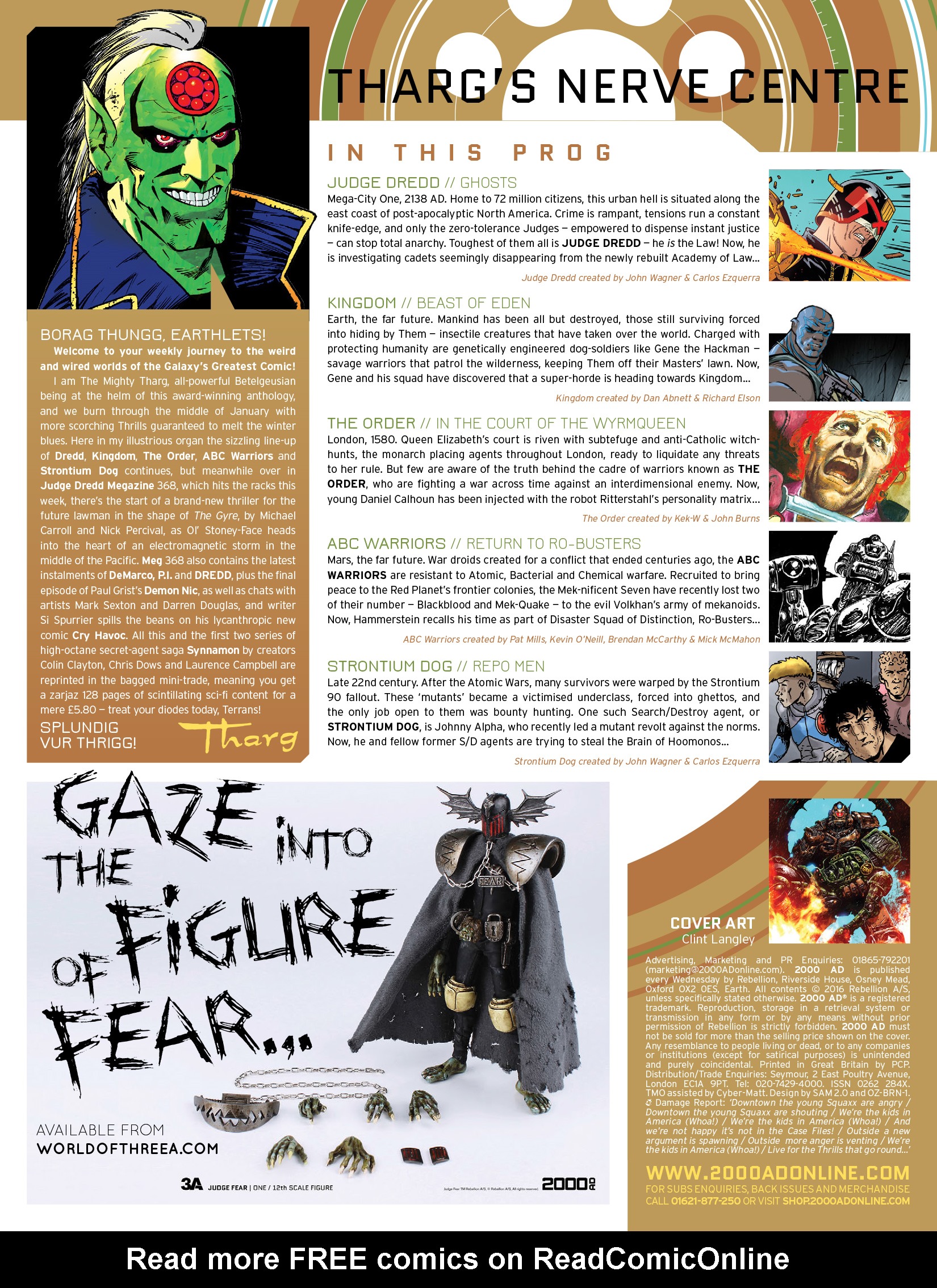 Read online 2000 AD comic -  Issue #1964 - 2