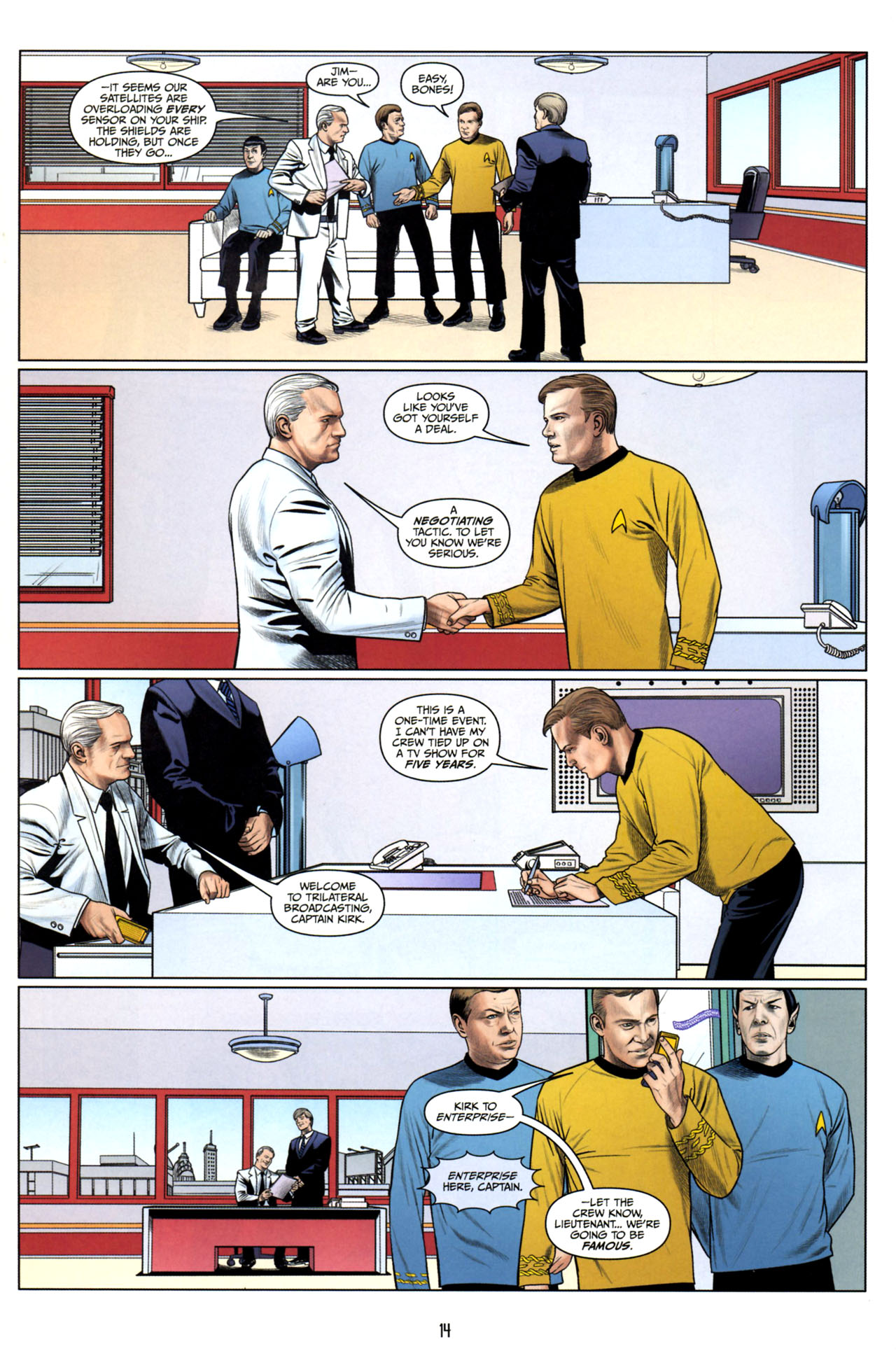 Read online Star Trek: Year Four comic -  Issue #4 - 16