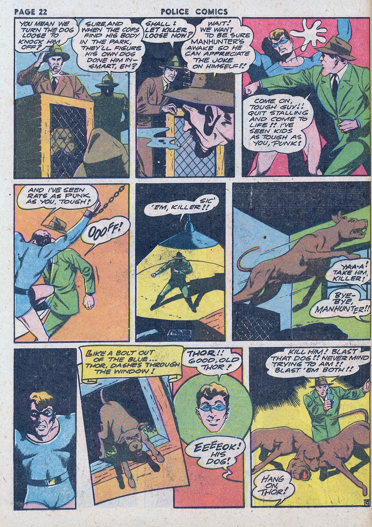 Read online Police Comics comic -  Issue #16 - 24