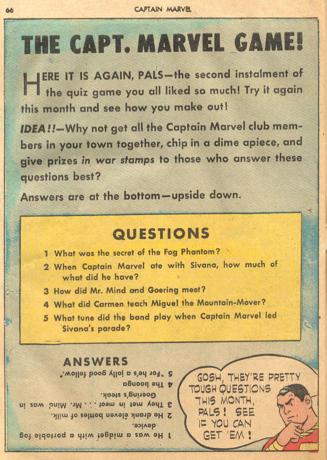 Read online Captain Marvel Adventures comic -  Issue #28 - 66