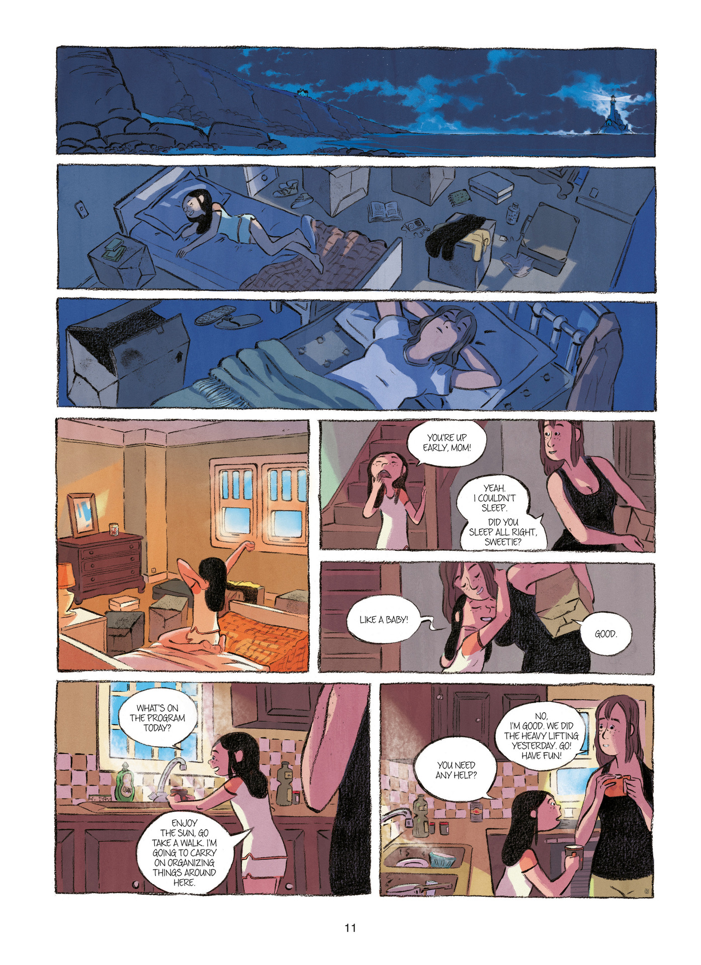 Read online Water Memory comic -  Issue #1 - 11